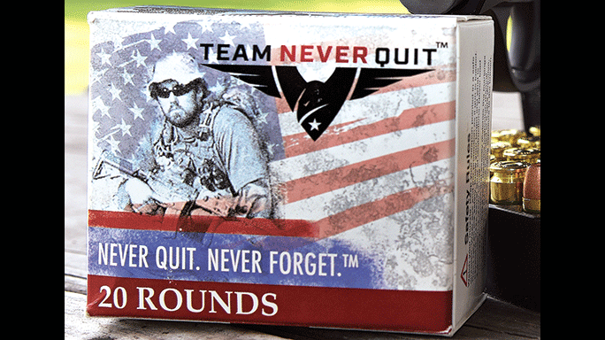 Team Never Quit Ammo box