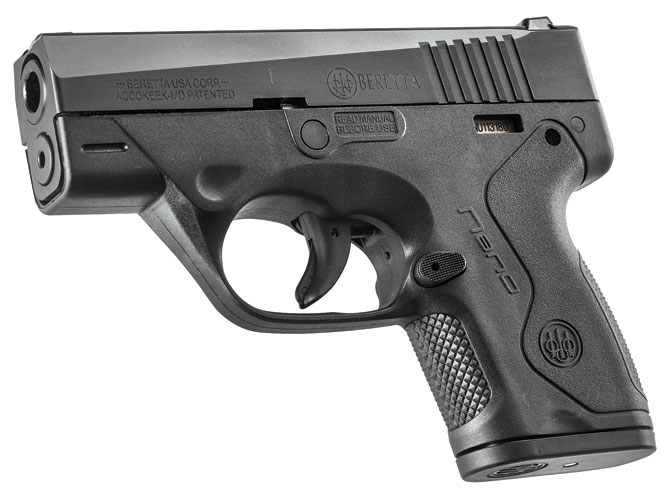 pistol, pistols, concealed carry, concealed carry pistol, concealed carry pistols, pocket pistol, pocket pistols, Beretta Nano