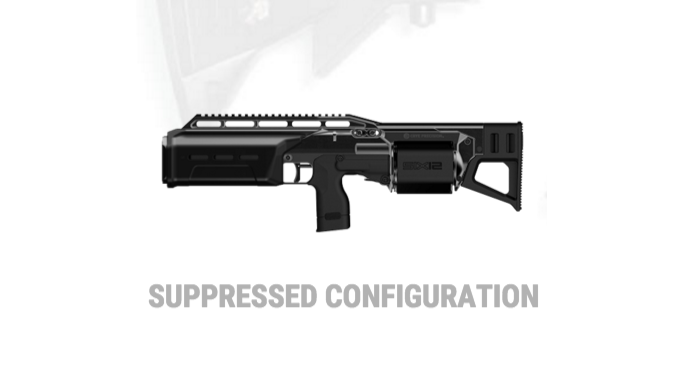 Crye Pecision SIX12 shotgun suppressed