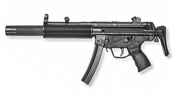 handk mp5 submachine gun