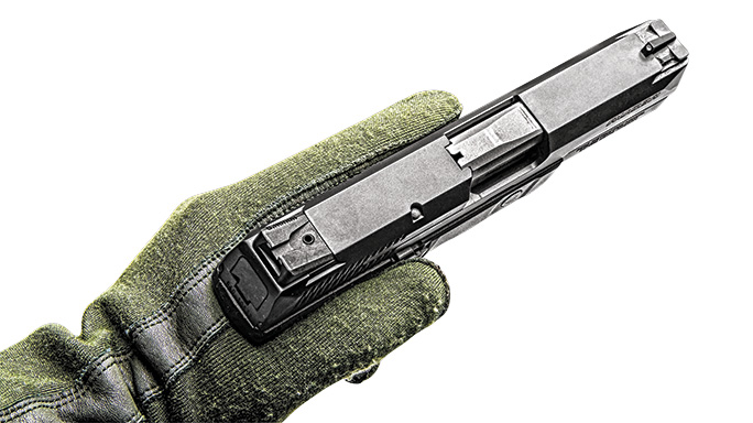 9mm Ruger American Pistol slide