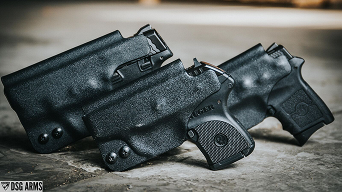DSG Arms CDC Holster Lineup trio