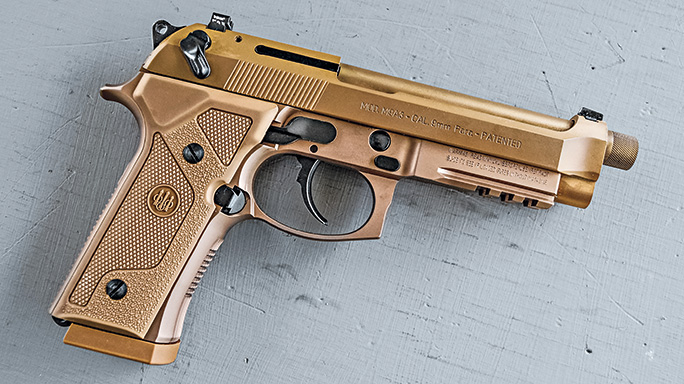 Beretta M9A3 9mm pistol tactical lead