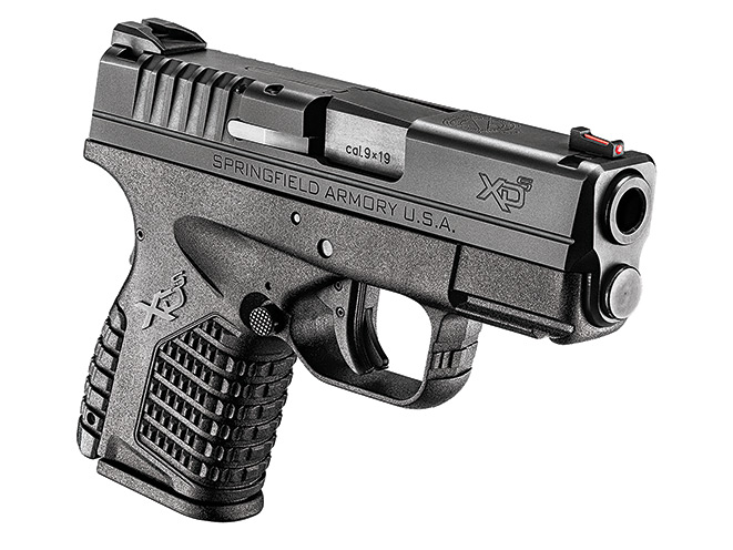 handgun, handguns, compact handgun, compact handguns, pistol, pistols, Springfield Armory XD-S 9mm