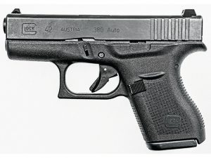 handgun, handguns, compact handgun, compact handguns, pistol, pistols, Glock 42