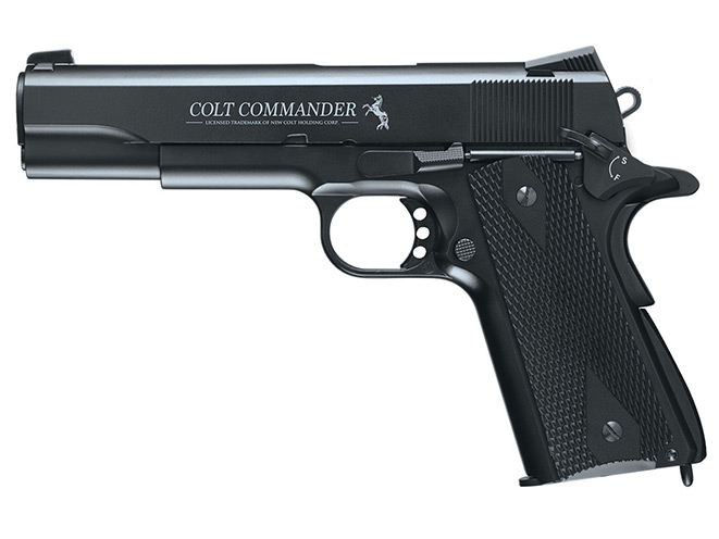 Umarex Colt Commander, Umarex Colt 1911, Umarex Beretta M92A1, Umarex Walther PPS, pistols