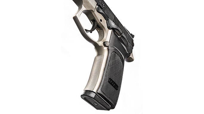 Bersa Thunder 9 Pro XT pistol handle