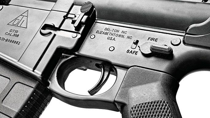 Del-Ton DTI .308 rifle special weapons controls