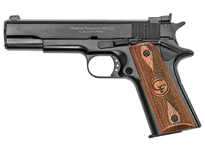 rimfire, rimfires, rimfire pistol, rimfire pistols, Chiappa 1911-22 Target