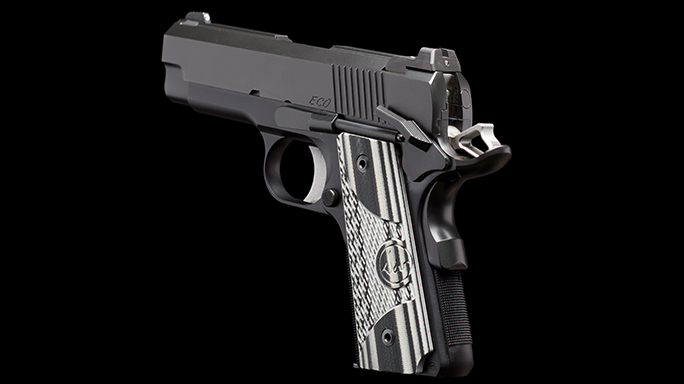 Dan Wesson ECO .45 ACP Elite Carry Officer Pistol profile