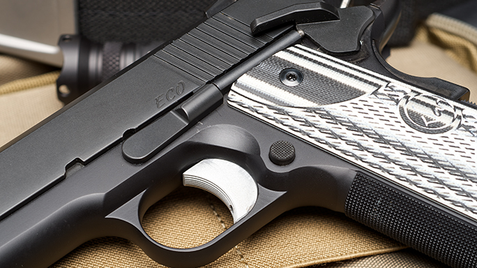 Dan Wesson ECO .45 ACP Elite Carry Officer Pistol trigger