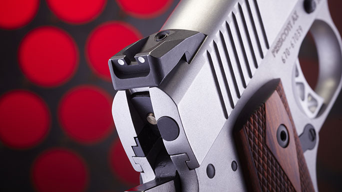 Ruger SR1911 .45 ACP Pistol Review rear sight