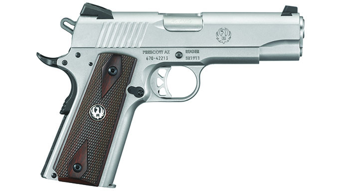 Ruger SR1911 .45 ACP Pistol Review solo