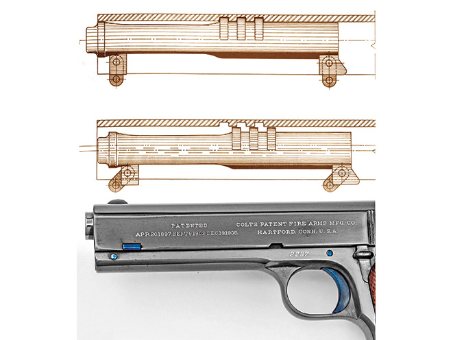 1911, 1911 pistol, 1911 pistols, 1911 gun, colt model 1911, colt 1911, model 1911, model 1905 barrel