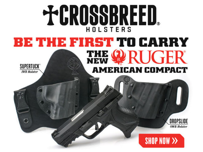 ruger american compact, ruger american, crossbreed, crossbreed holster, crossbreed holsters, ruger american compact pistol