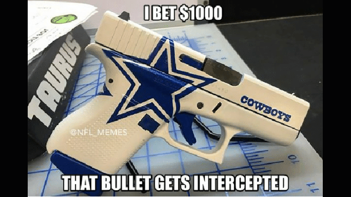 Gun Memes Dallas Cowboys