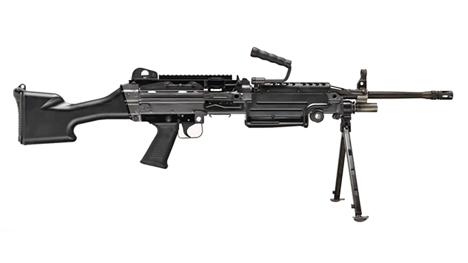 FN M249S Belt-Fed Rifle