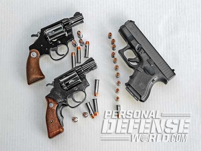 semi-autos and revolvers