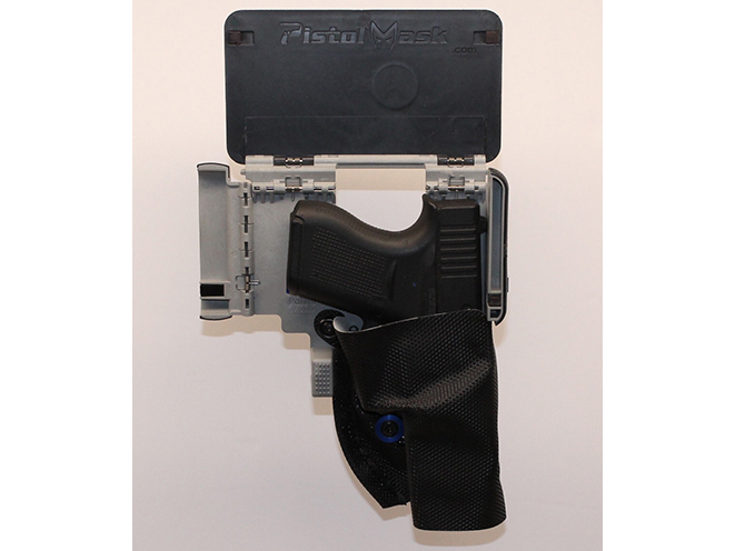 pistol mask cell phone