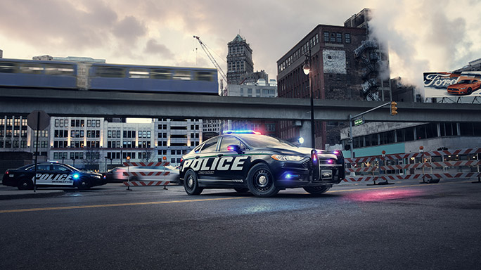 Police Responder Hybrid Sedan vehicle