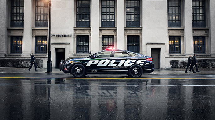 Police Responder Hybrid Sedan car