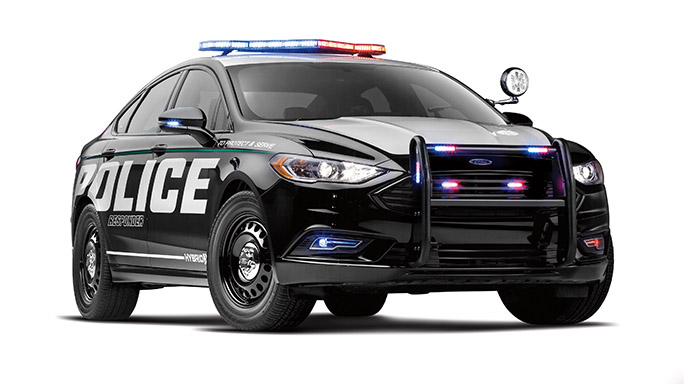 Ford Police Responder Hybrid Sedan vehicle