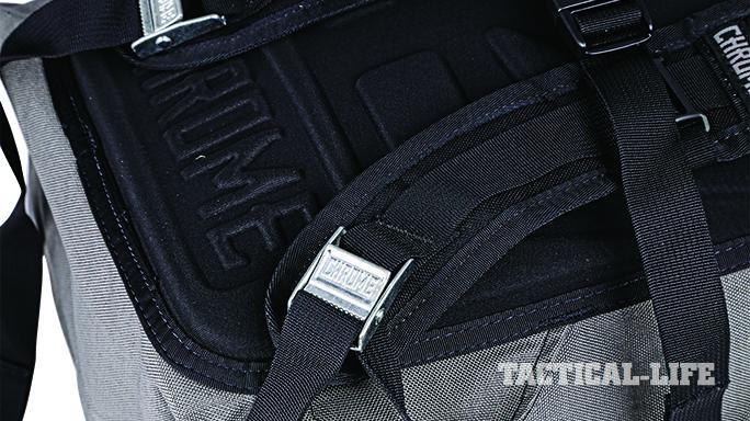 chrome pawn strap waterproof backpacks