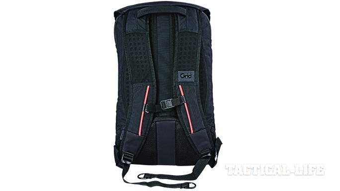 Targus 16" Grid Premium waterproof backpacks rear