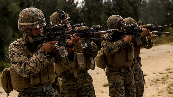 marines M27 infantry automatic rifle