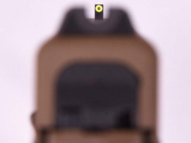 Vickers Glock fde pistol sights