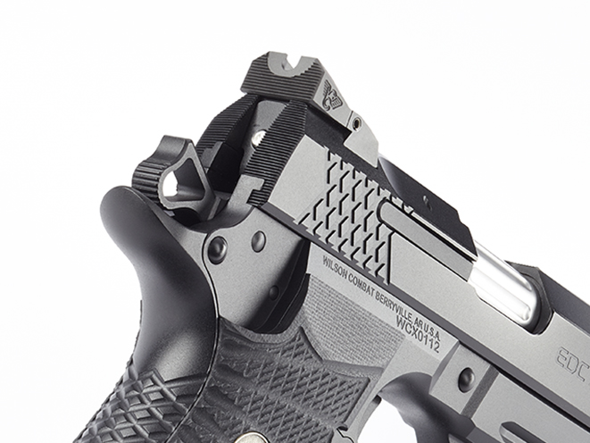 Wilson Combat EDC X9 pistol rear sight