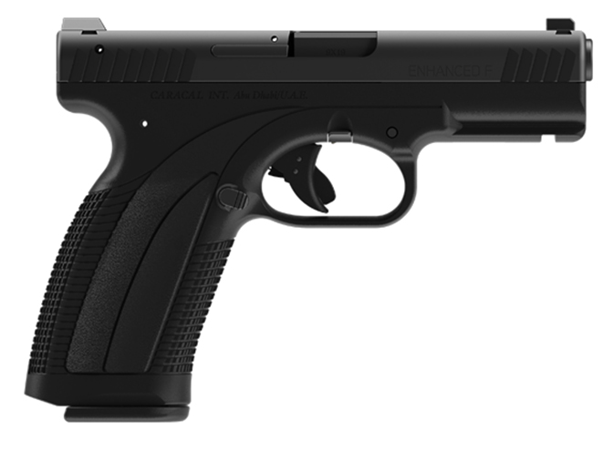 Caracal Enhanced F handgun left profile