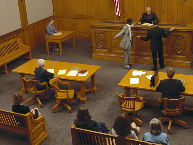 deadly force courtroom