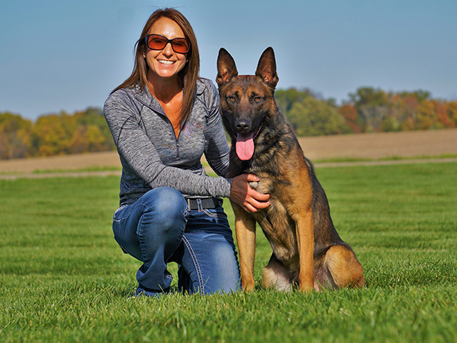 Personal Protection Dog female owner