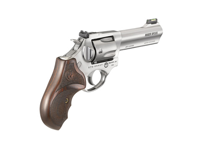 Ruger SP101 Match Champion revolver rear profile