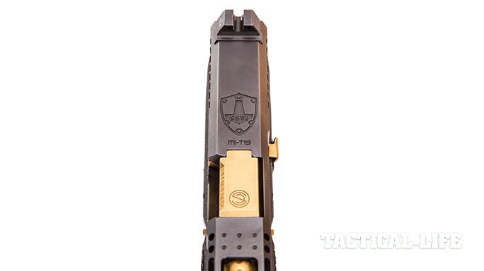 SSVi Mjölnir Glock 19 pistol front sight