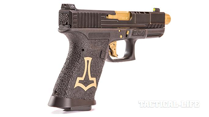 SSVi Mjölnir Glock 19 pistol rear angle