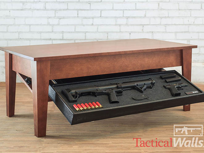self defense gear Tactical Walls Concealment Coffee Table