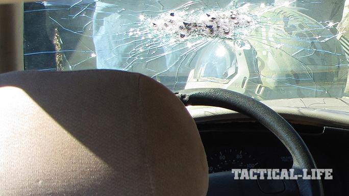 cars windshield bullets