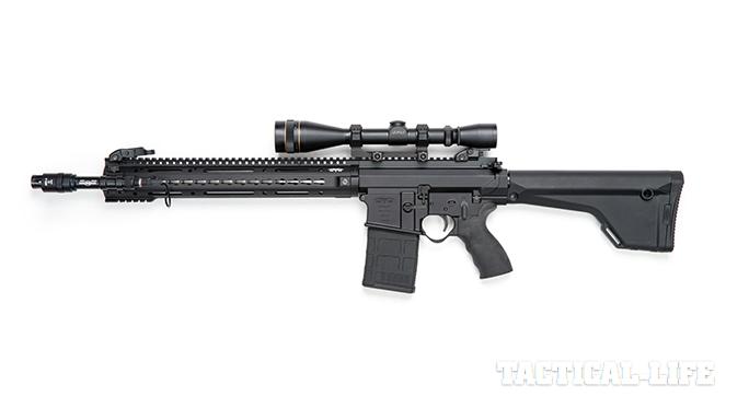 Black Dawn armory BDR-10 rifle left profile