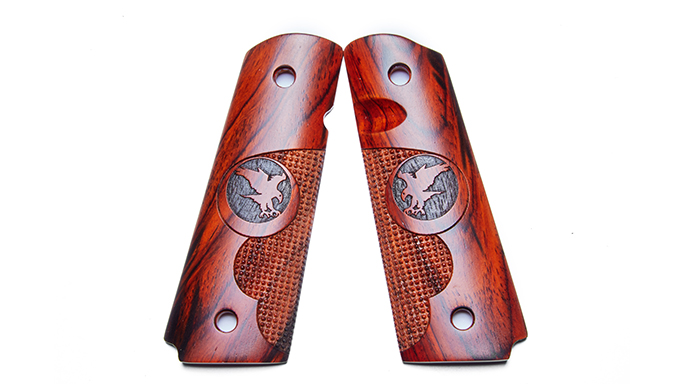 Nighthawk Cocobolo Finger Groove Pin Point aftermarket grips