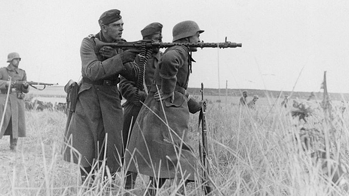German MG34 machine gun eastern front world war II