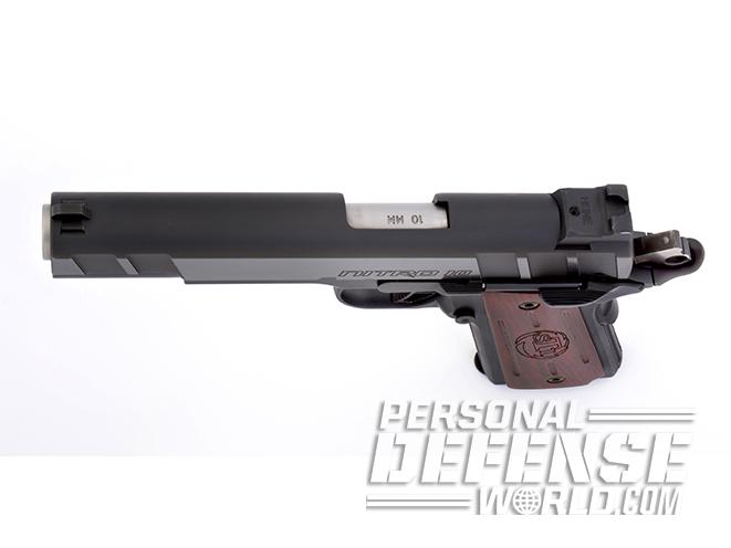 STI Nitro 10mm pistol slide