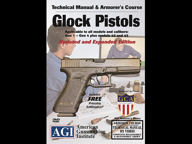 AGI glock pistols course dvd cover