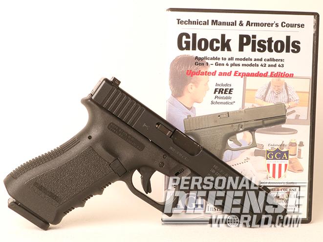 AGI glock pistols course closeup
