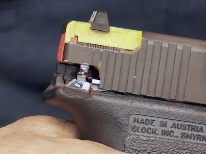 AGI glock pistols course rear