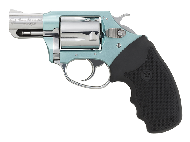 Charter Arms undercover lite blue diamond revolver left profile