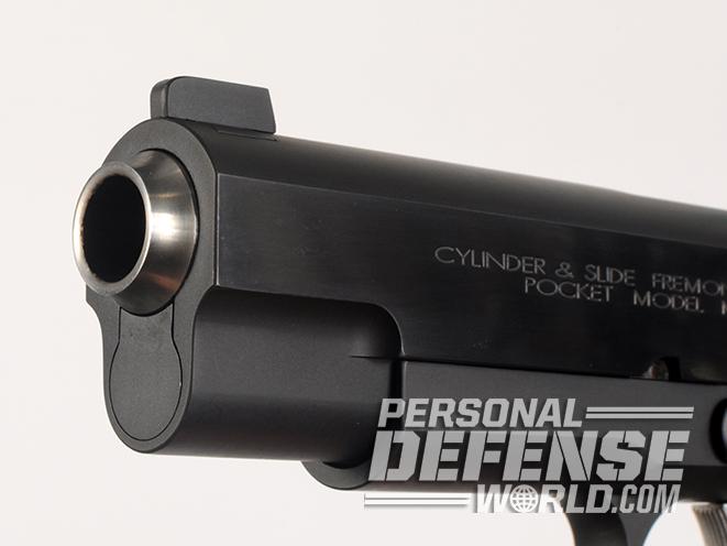 Cylinder & Slide colt model 1908 pocket model 2008 pistol muzzle