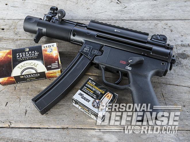 HK SP5K pistol ammo