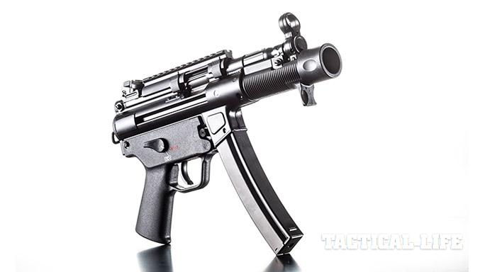 HK SP5K pistol right angle